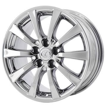 Lexus IS250 Wheel Rim PVD Bright Chrome 74188 Stock Factory OEM Replacement