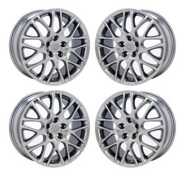 Lexus GS350 Wheel Rim PVD Bright Chrome 74226 Stock Factory OEM Replacement