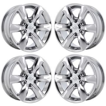 Lexus GX460 Wheel Rim PVD Bright Chrome 74229 Stock Factory OEM Replacement