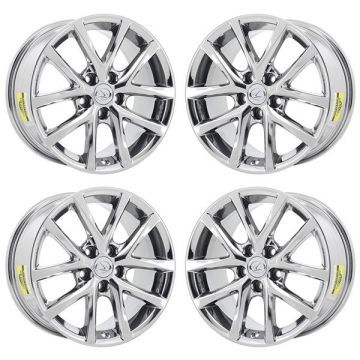 Lexus IS250 Wheel Rim PVD Bright Chrome 74237 Stock Factory OEM Replacement