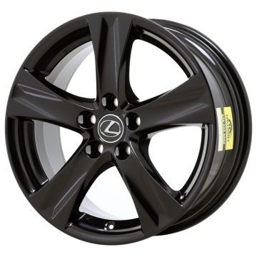 Lexus IS250 Wheel Rim Gloss Black 74238 (F) Stock Factory OEM Replacement