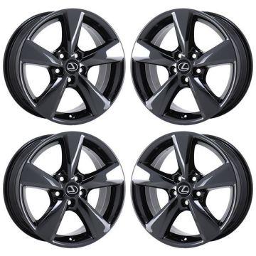 Lexus RX350 Wheel Rim PVD Black Chrome 74253 Stock Factory OEM Replacement