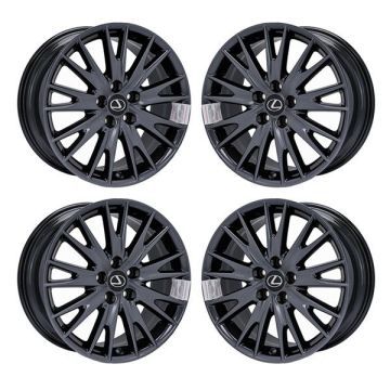 Lexus GS350 Wheel Rim PVD Black Chrome 74271 Stock Factory OEM Replacement