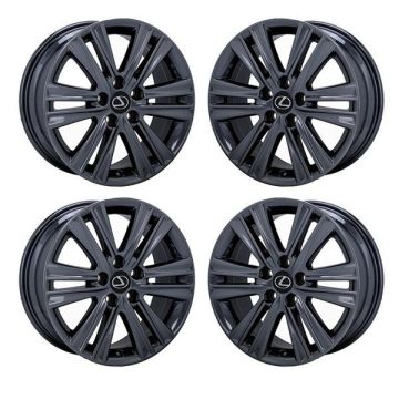 Lexus ES350 Wheel Rim PVD Black Chrome 74276 Stock Factory OEM Replacement