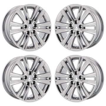 Lexus ES350 Wheel Rim PVD Bright Chrome 74276 Stock Factory OEM Replacement