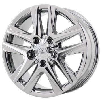 Lexus LX570 Wheel Rim PVD Bright Chrome 74280 Stock Factory OEM Replacement