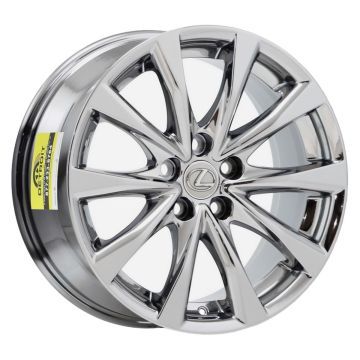 Lexus IS250 Wheel Rim PVD Bright Chrome 74281 (F) Stock Factory OEM Replacement