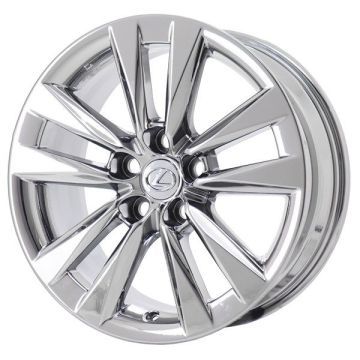 Lexus LS460 Wheel Rim PVD Bright Chrome 74283 Stock Factory OEM Replacement