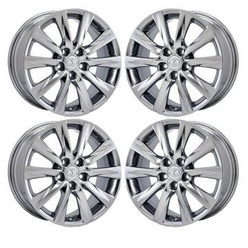 Lexus IS200t Wheel Rim PVD Bright Chrome 74287 Stock Factory OEM Replacement
