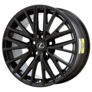 Lexus IS250 Wheel Rim Satin Black 74289 (R) Stock Factory OEM Replacement