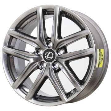 Lexus IS Turbo Wheel Rim Hyper Grey 74293 (R) Stock Factory OEM Replacement