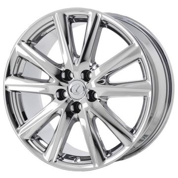 Lexus GS350 Wheel Rim PVD Bright Chrome 74296 Stock Factory OEM Replacement