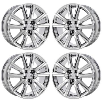 Lexus GS350 Wheel Rim PVD Bright Chrome 74296 Stock Factory OEM Replacement