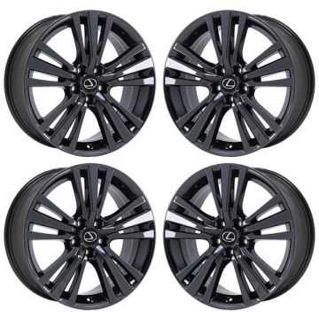 Lexus RX350 Wheel Rim PVD Black Chrome 74301 Stock Factory OEM Replacement