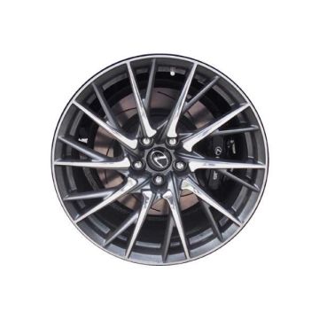 Lexus RCF Wheel Rim Polished Grey 74324 (R) Stock Factory OEM Replacement