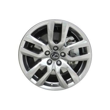 Lexus NX200t Wheel Rim Hyper Silver 74328 Stock Factory OEM Replacement