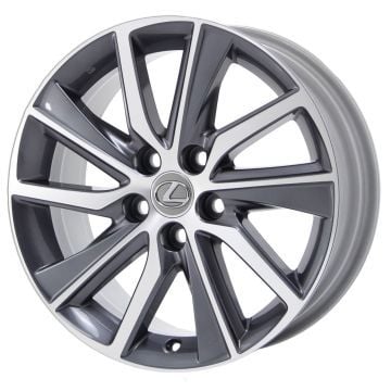 Lexus ES300h Wheel Rim Machined Grey 74333 Stock Factory OEM Replacement