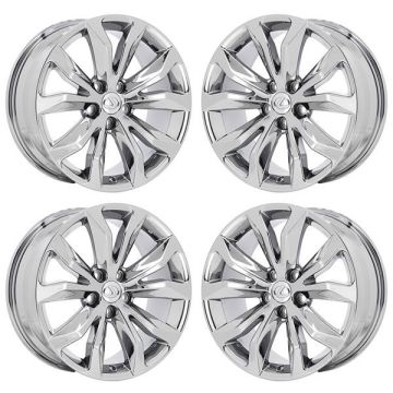 Lexus NX200t Wheel Rim PVD Bright Chrome 74335 Stock Factory OEM Replacement