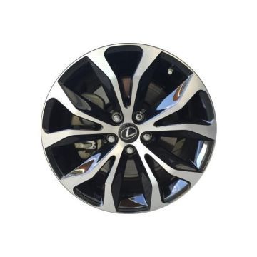 Lexus NX200t Wheel Rim Machined Black 74335 Stock Factory OEM Replacement