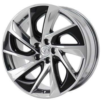 Lexus RX350 Wheel Rim PVD Bright Chrome 74337 Stock Factory OEM Replacement