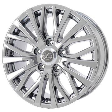 Lexus LX570 Wheel Rim PVD Bright Chrome 74340 Stock Factory OEM Replacement