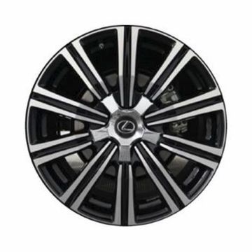 Lexus LX570 Wheel Rim Machined Black 74341 Stock Factory OEM Replacement
