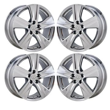 Lexus GS200t Wheel Rim PVD Bright Chrome 74346 Stock Factory OEM Replacement