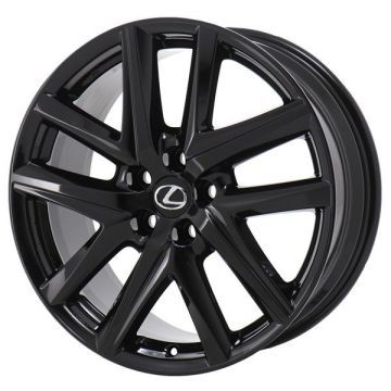 Lexus GS Turbo Wheel Rim Gloss Black 74347 (F) Stock Factory OEM Replacement