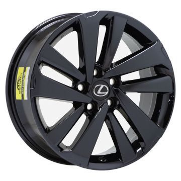 Lexus NX300 Wheel Rim PVD Black Chrome 74372 Stock Factory OEM Replacement