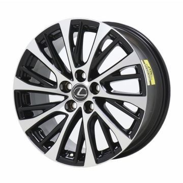 Lexus ES250 Wheel Rim Machined Black 74376 Stock Factory OEM Replacement
