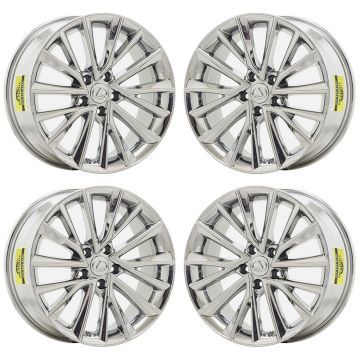 Lexus NX250 Wheel Rim PVD Bright Chrome 74409 Stock Factory OEM Replacement