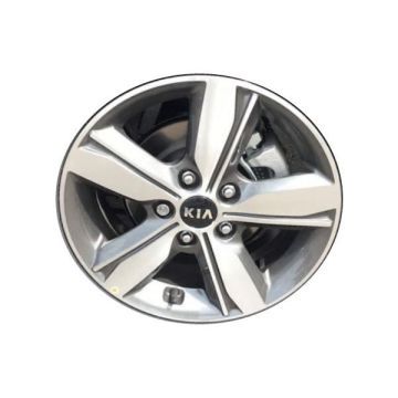 Kia Forte Wheel Rim Machined Grey 74535 Stock Factory OEM Replacement