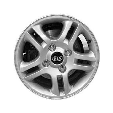 Kia Spectra Wheel Rim Silver 74573 Stock Factory OEM Replacement