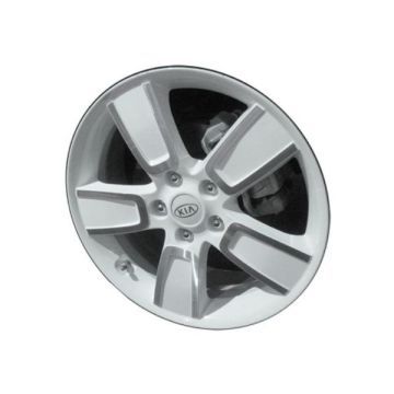 Kia Soul Wheel Rim Machined White 74618 Stock Factory OEM Replacement