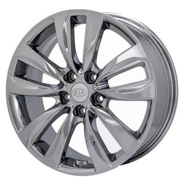 Kia Sorento Wheel Rim PVD Bright Chrome 74633 Stock Factory OEM Replacement