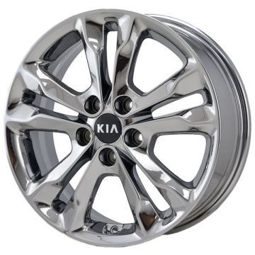 Kia Optima Wheel Rim PVD Bright Chrome 74638 Stock Factory OEM Replacement