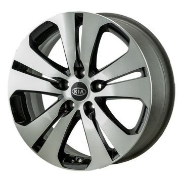 Kia Sportage Wheel Rim Machined Black 74642 Stock Factory OEM Replacement