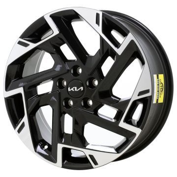 Kia Sportage Wheel Rim Machined Black 74643 Stock Factory OEM Replacement