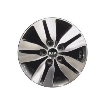 Kia Forte Wheel Rim Machined Grey 74672 Stock Factory OEM Replacement