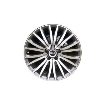Kia Cadenza Wheel Rim Machined Grey 74676 Stock Factory OEM Replacement
