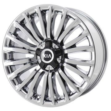 Kia Cadenza Wheel Rim PVD Bright Chrome 74676 Stock Factory OEM Replacement
