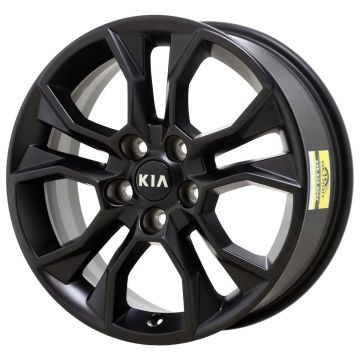 Kia Sportage Wheel Rim Satin Black 74679 Stock Factory OEM Replacement