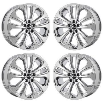 Kia Sorento Wheel Rim PVD Bright Chrome 74687 Stock Factory OEM Replacement