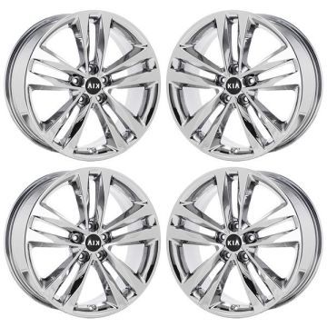 Kia Sorento Wheel Rim PVD Bright Chrome 74688 Stock Factory OEM Replacement