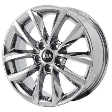 Kia Sorento Wheel Rim PVD Bright Chrome 74735 Stock Factory OEM Replacement