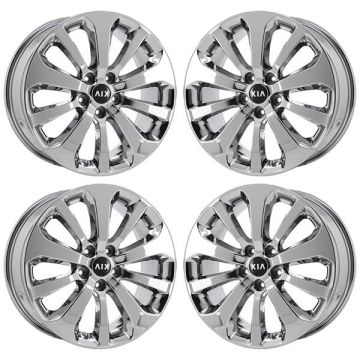 Kia Sorento Wheel Rim PVD Bright Chrome 74736 Stock Factory OEM Replacement