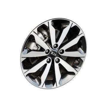 Kia Sportage Wheel Rim Machined Black 74749 Stock Factory OEM Replacement