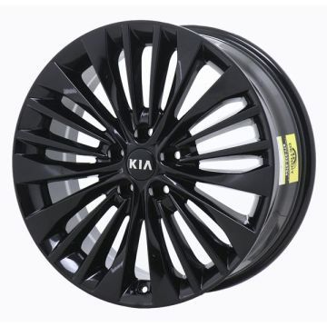 Kia Cadenza Wheel Rim Gloss Black 74757 Stock Factory OEM Replacement