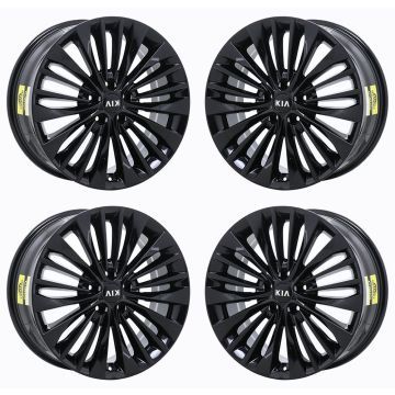 Kia Cadenza Exchange Wheels Set of 4-Exchange Rims Set of 4 Gloss Black 74757