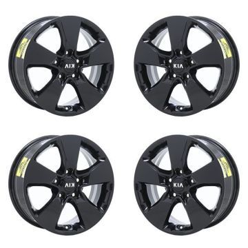 Kia Soul Exchange Wheels Set of 4-Exchange Rims Set of 4 Gloss Black 74760